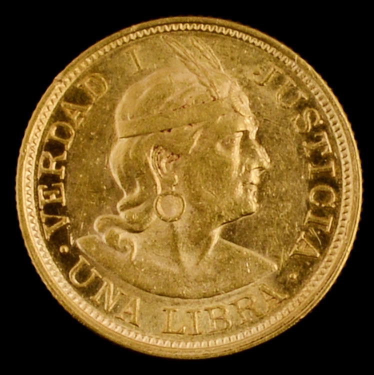 Loja Online » Moedas Ouro Barras » Libra Peruana Ourivesaria