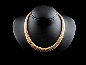 Colar Ouro Amarelo Serpentina