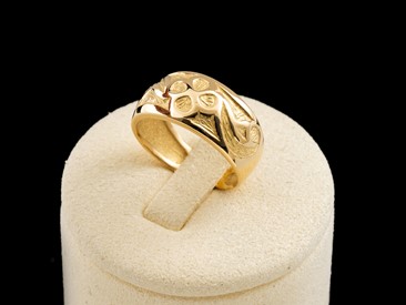 Anel Ouro Amarelo