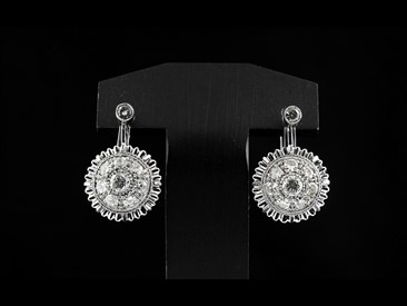 Brincos Ouro com Diamantes