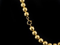 Colar ouro contas Viana