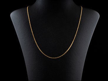 Fio Ouro Malha Duplos Elos