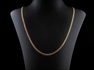 Fio Ouro Malha Barbela Lapidada