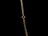 Fio Ouro Malha Barbela Lapidada