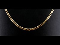 Fio Ouro Malha Barbela Lapidada