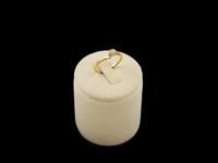 Anel Ouro Solitário Zirconia